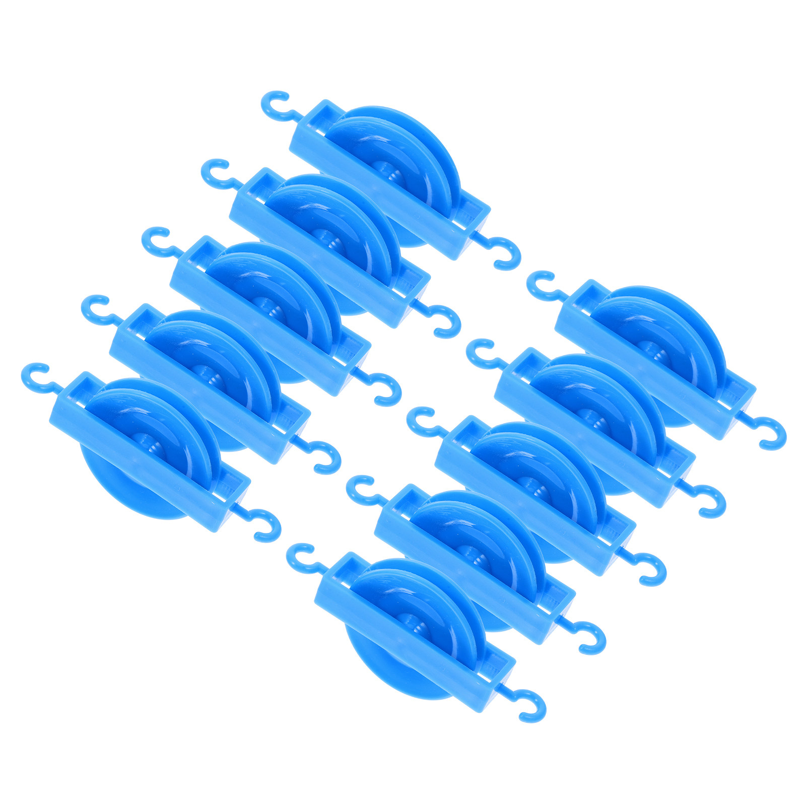 Heavy Equipment Education - 10Pcs Heavy Duty Plastic Pulley Set