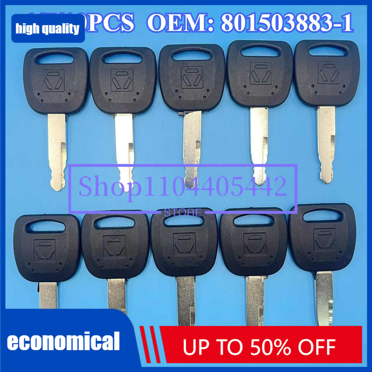 Heavy Equipment Xcmg - 1/5/10PCS Key 801503883-1 for XCMG Excavator