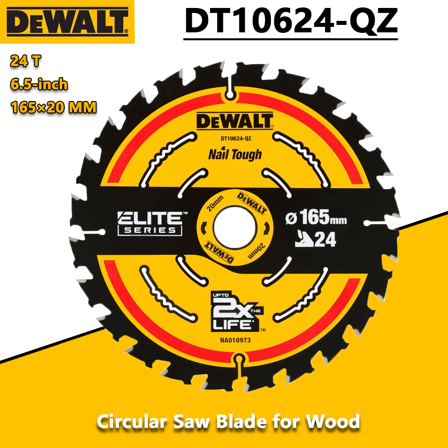 Heavy Equipment And Machinery - DEWALT DT10624-QZ 1/3pcs 24T Construction Circular
