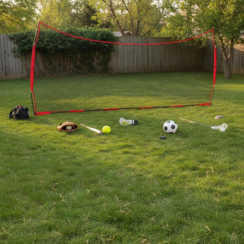Heavy Equipment Training - Athletic Barrier Netting 20x10 ft For
