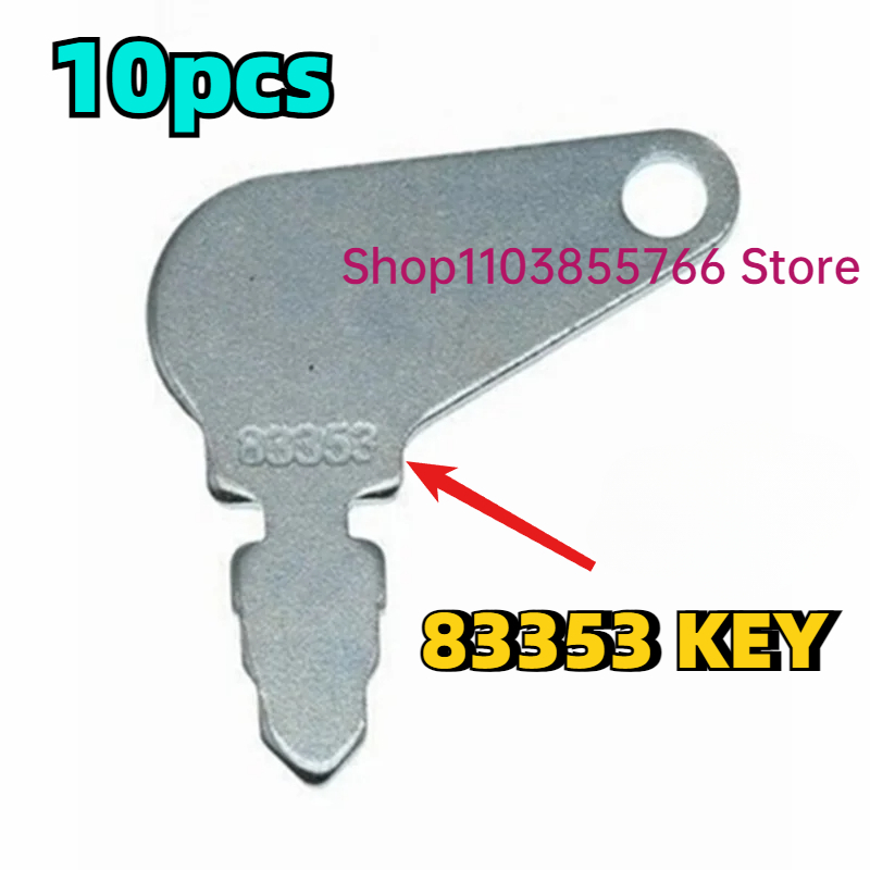 10PCS  83353 Keys For Kubota C – Heavy Equipment For Construction recenzja i cena