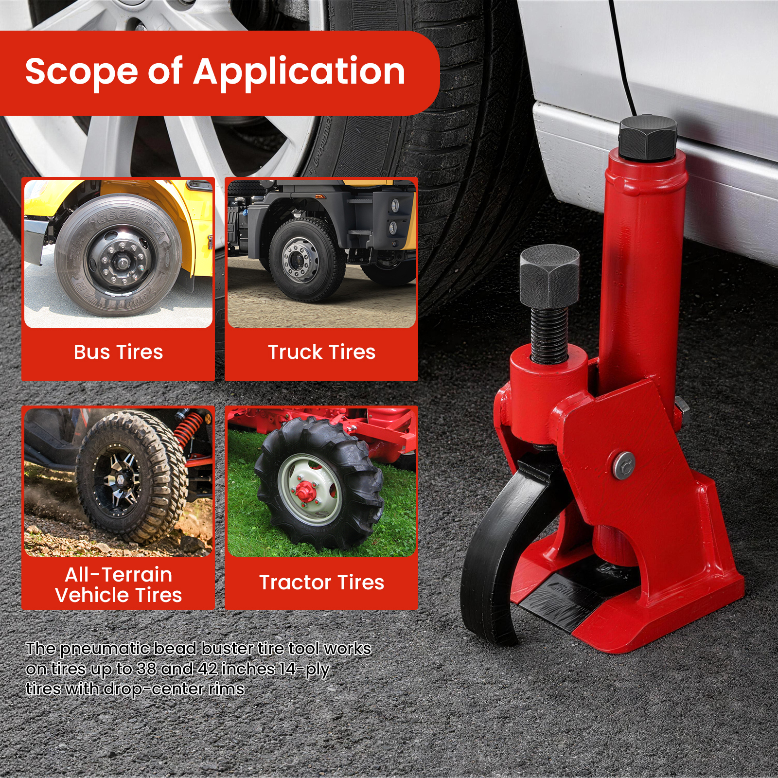 Universal Bead Breaker Tool fo – Heavy Equipment Breaker recenzja i cena