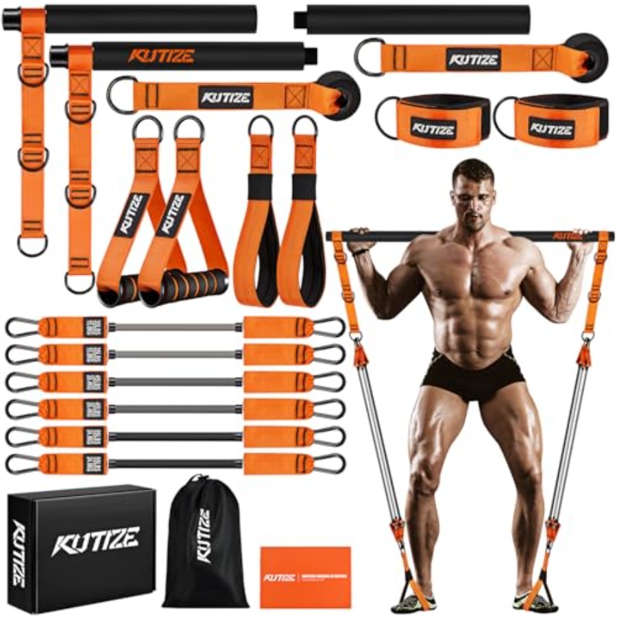 Pilates Bar Kit with Resistanc – Heavy Equipment Training recenzja i cena