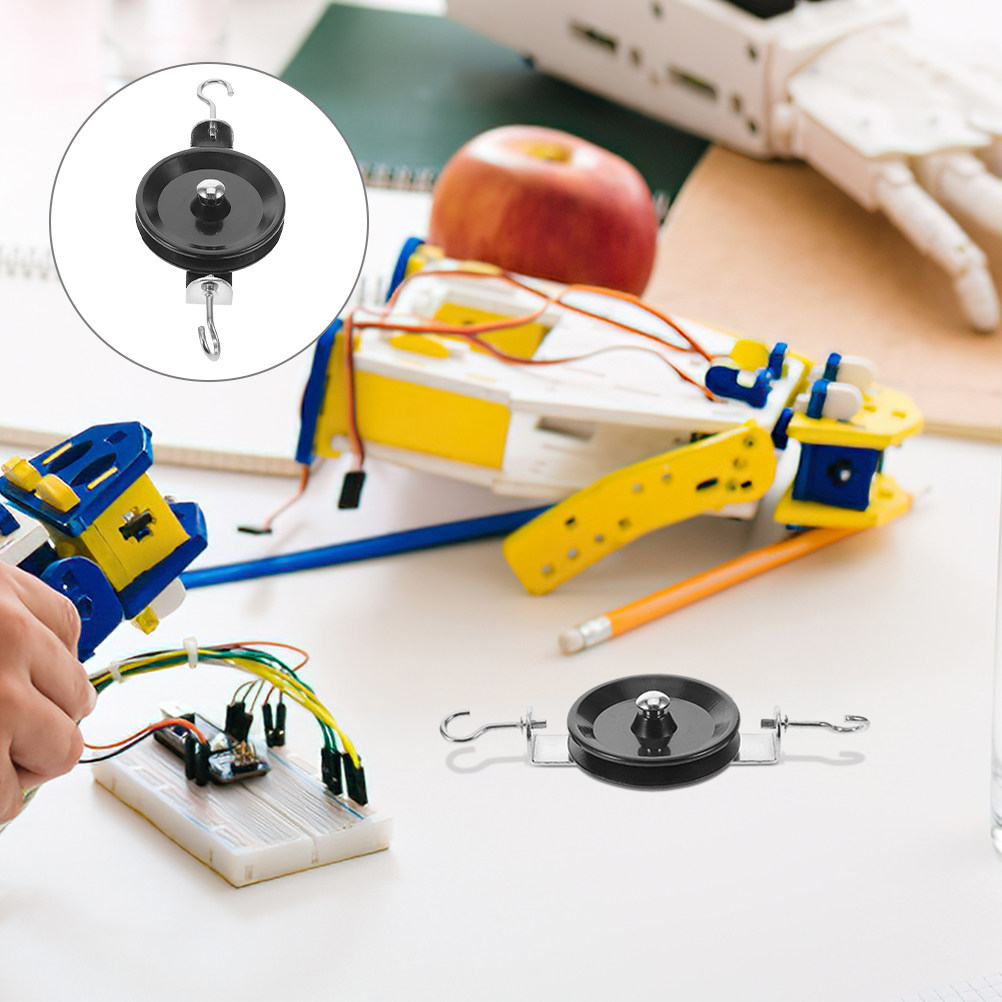 4Pcs Single Pulley Hook Physic – Heavy Equipment Education recenzja i cena