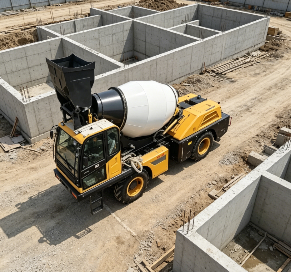 3.5m3 Heavy Duty Self Loading  – Heavy Equipment For Construction recenzja i cena