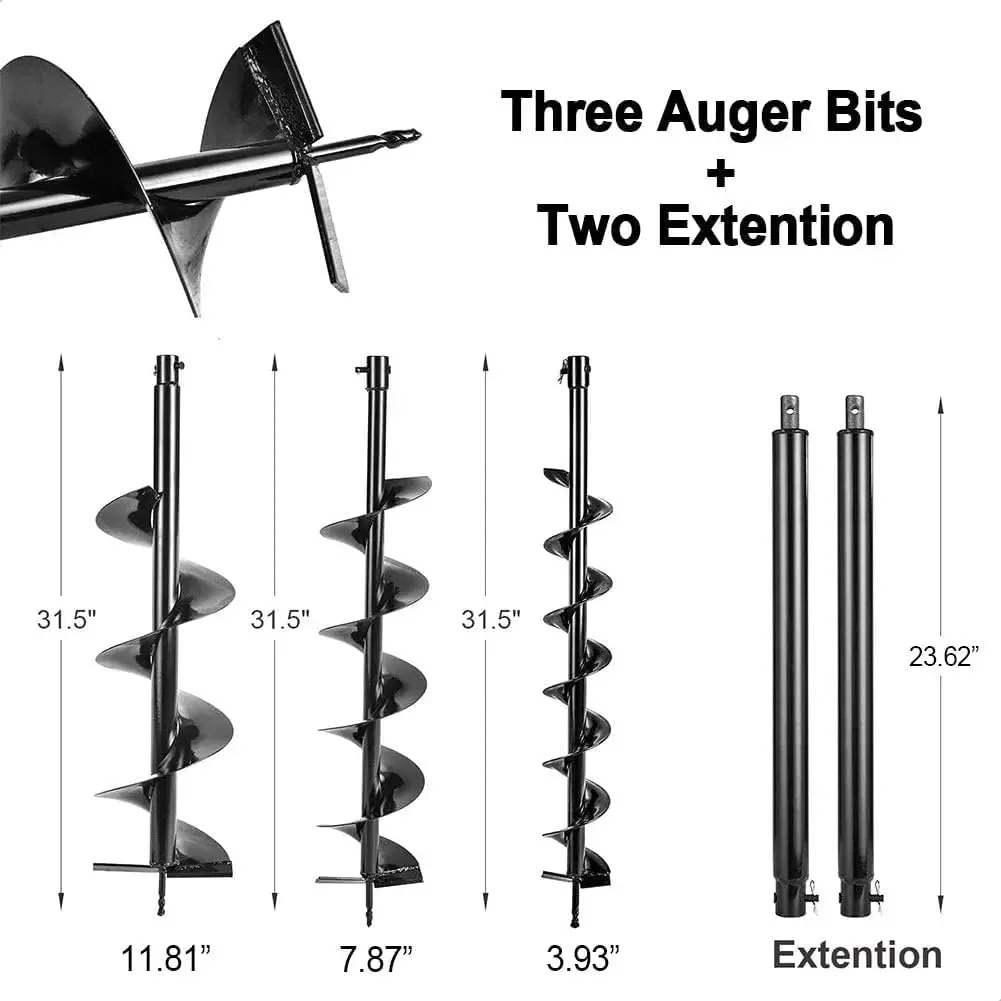 -72cc Post Hole Digger 2-Strok – Post Hole Digger recenzja i cena
