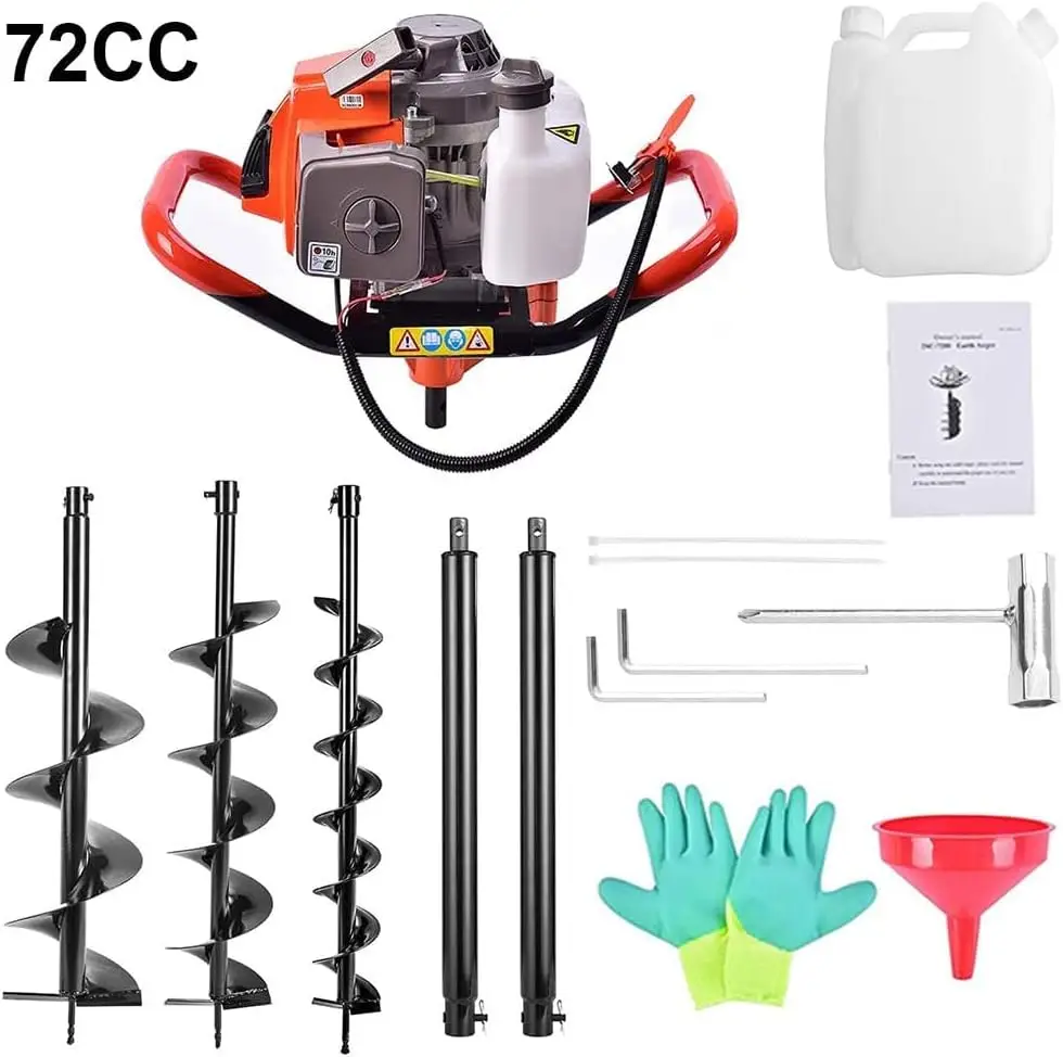 -72cc Post Hole Digger 2-Strok – Post Hole Digger recenzja i cena