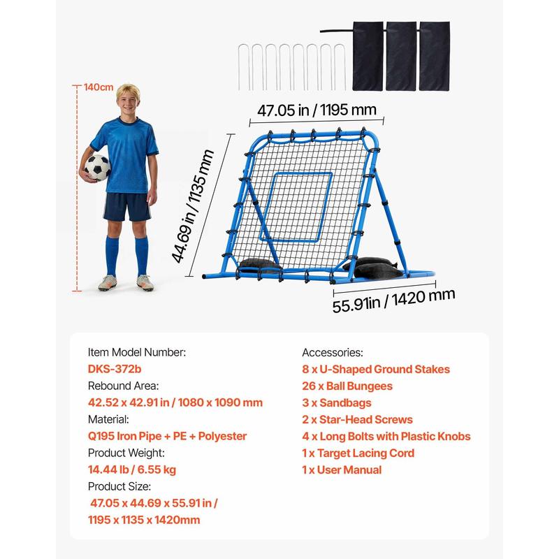 Soccer Rebounder Net, Quick-Sw – Heavy Equipment Training recenzja i cena