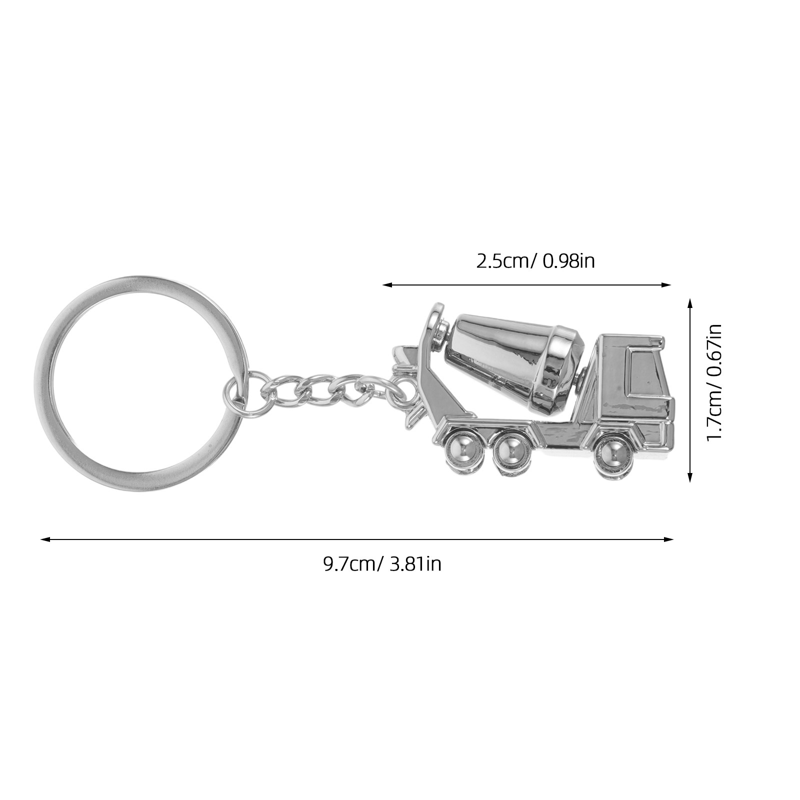 Alloy Concrete Mixer Truck Key – Heavy Equipment Engineering recenzja i cena