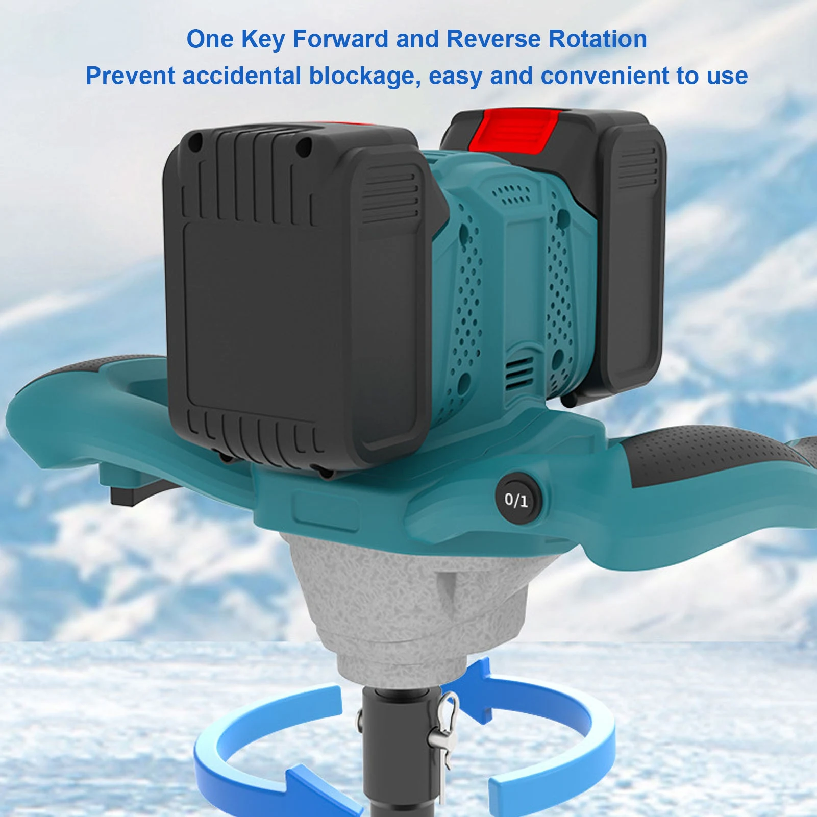 800RPM Electric Ice Auger 1200 – Post Hole Digger recenzja i cena