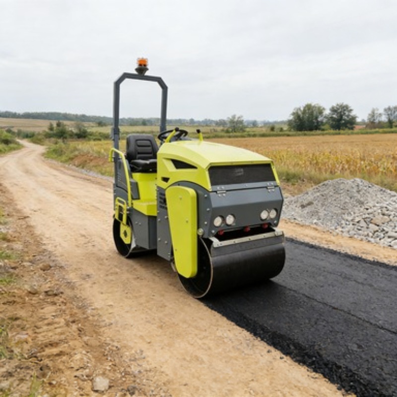 Compactor Road Roller Vibrator – Heavy Equipment And Machinery recenzja i cena