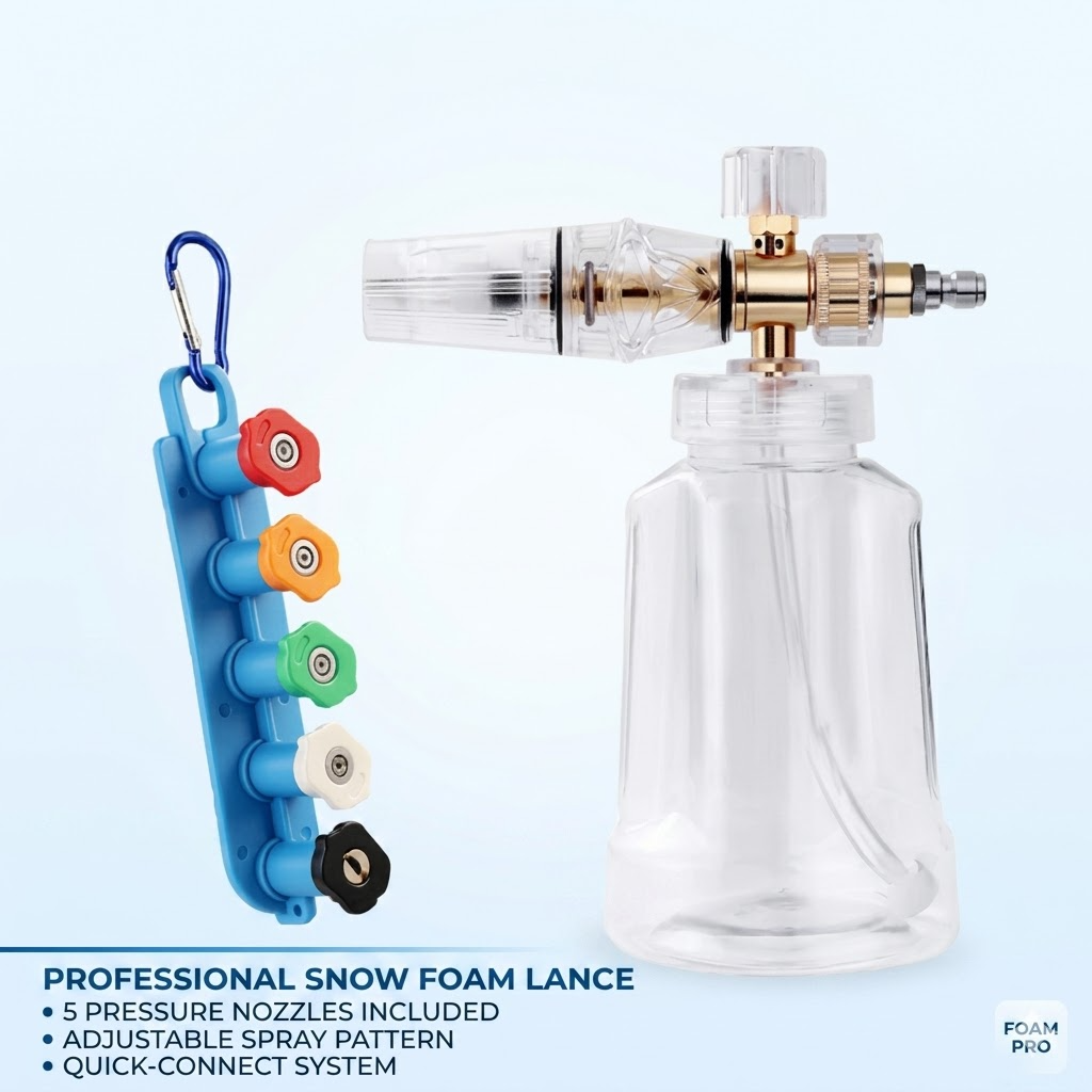 Heavy Duty 1L Car Foam Sprayer – Heavy Equipment Engineering recenzja i cena
