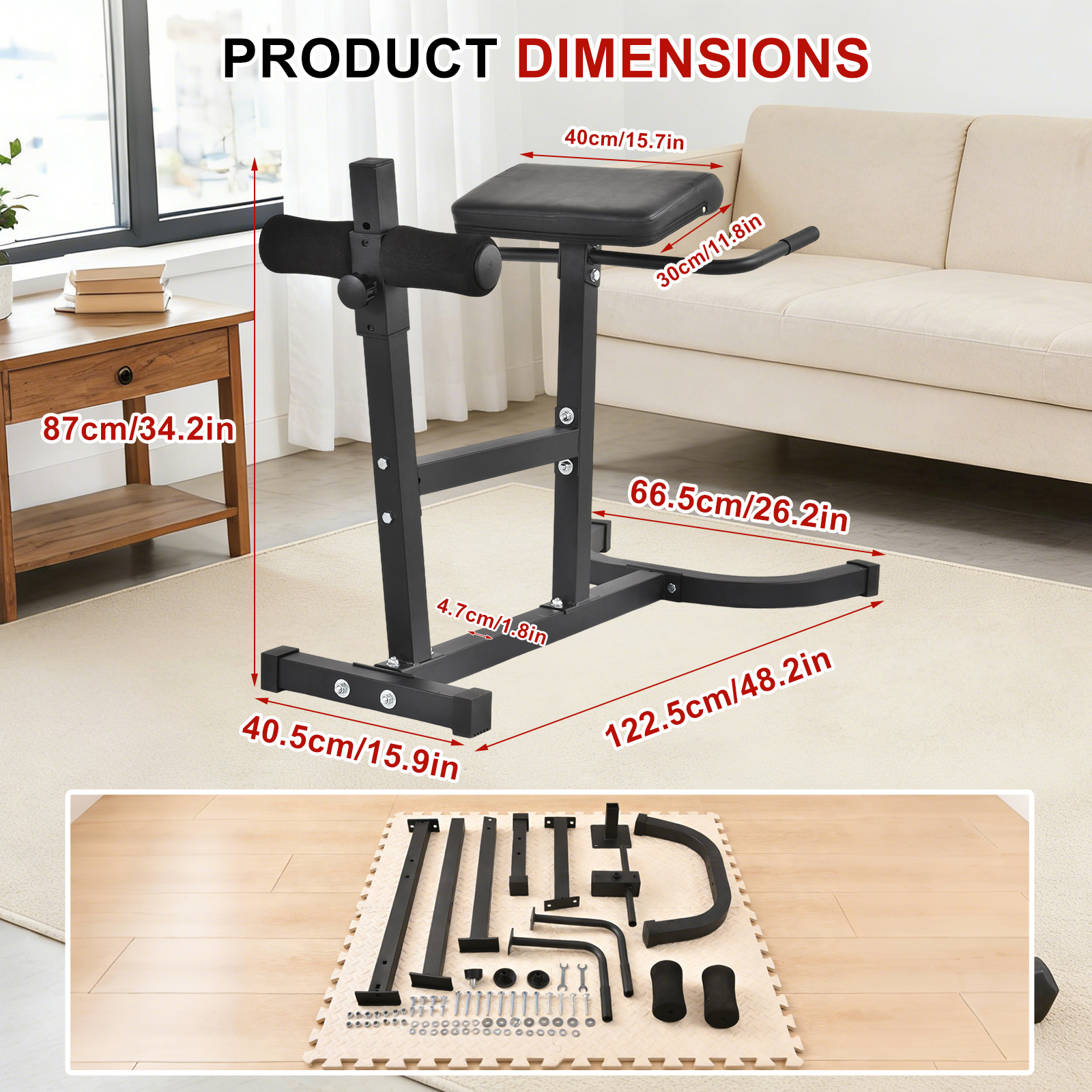 Heavy Duty Roman Chair Hyperex – Heavy Equipment Training recenzja i cena