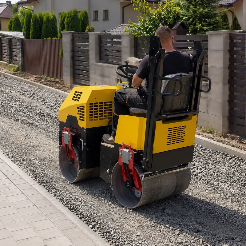 Double Drum Vibratory Road Rol – Heavy Equipment And Machinery recenzja i cena