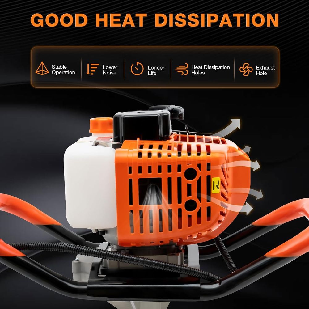 Gas-Powered 52cc 2-Stroke Post – Post Hole Digger recenzja i cena