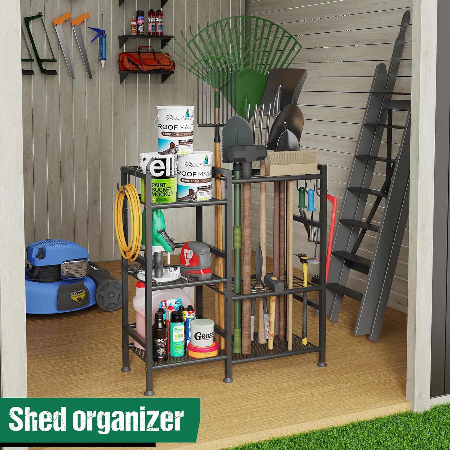 Large Capacity Garage & Garden – Heavy Equipment Storage Yard recenzja i cena