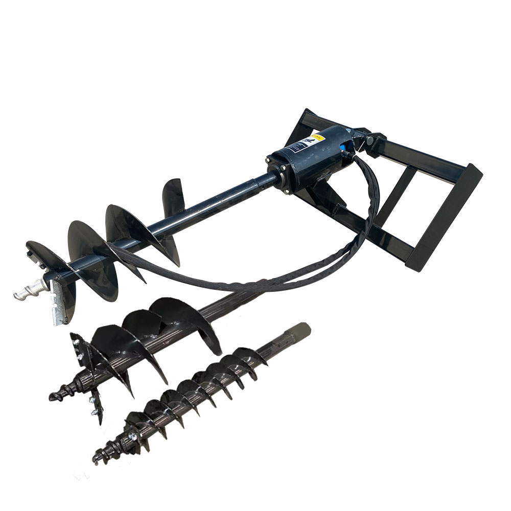 Hydraulic Skid Steer Attachmen – Post Hole Digger recenzja i cena