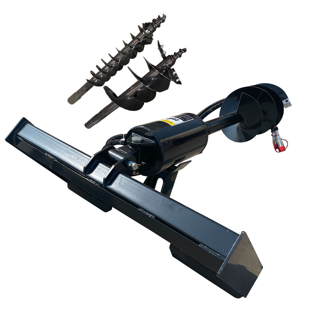 Hydraulic Skid Steer Attachmen – Post Hole Digger recenzja i cena