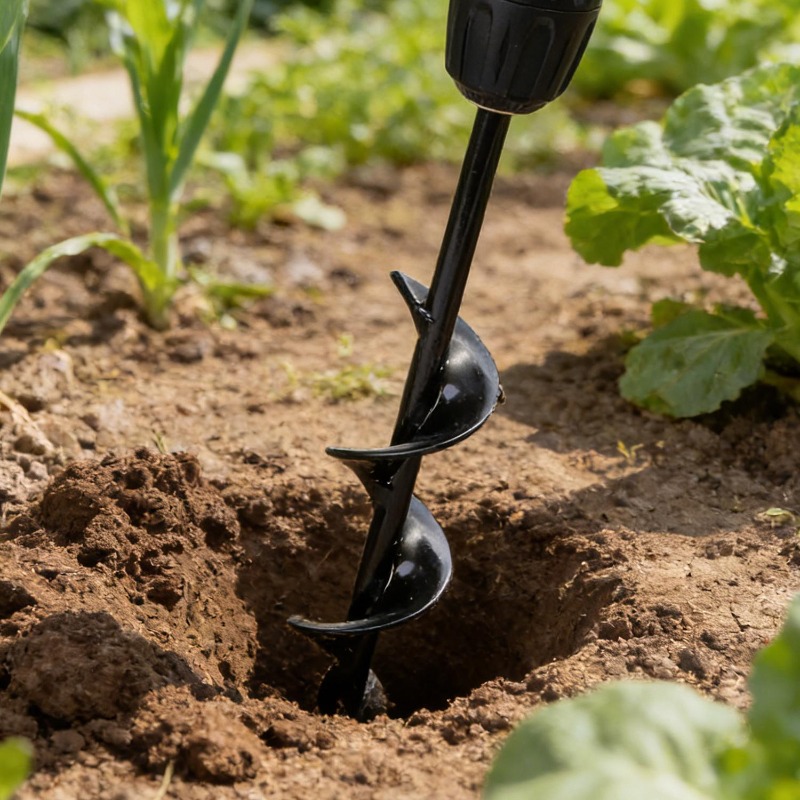 Garden Auger Spiral Drill Bit  – Post Hole Digger recenzja i cena