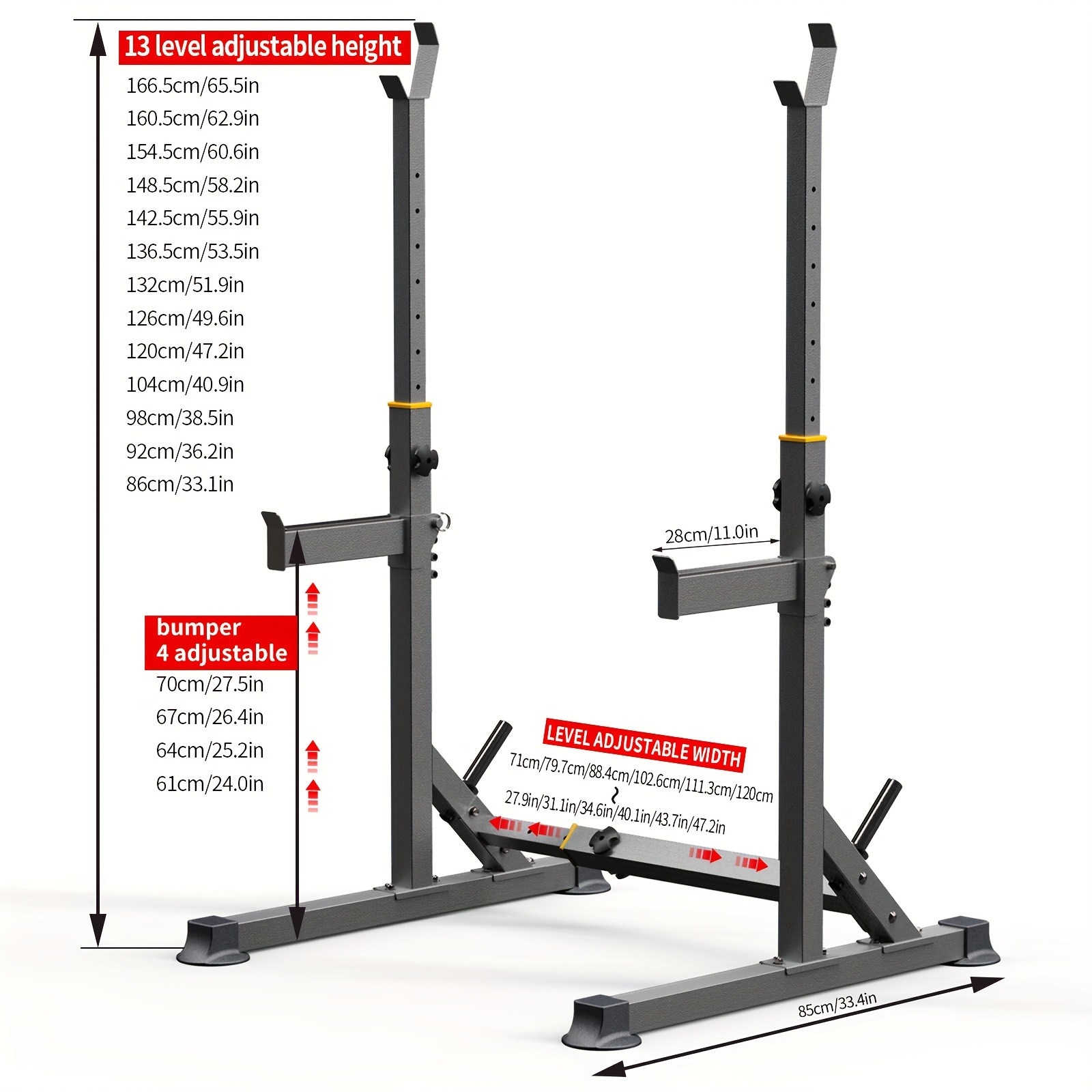 1 Squat Stand With Barbell Wei – Heavy Equipment Training recenzja i cena
