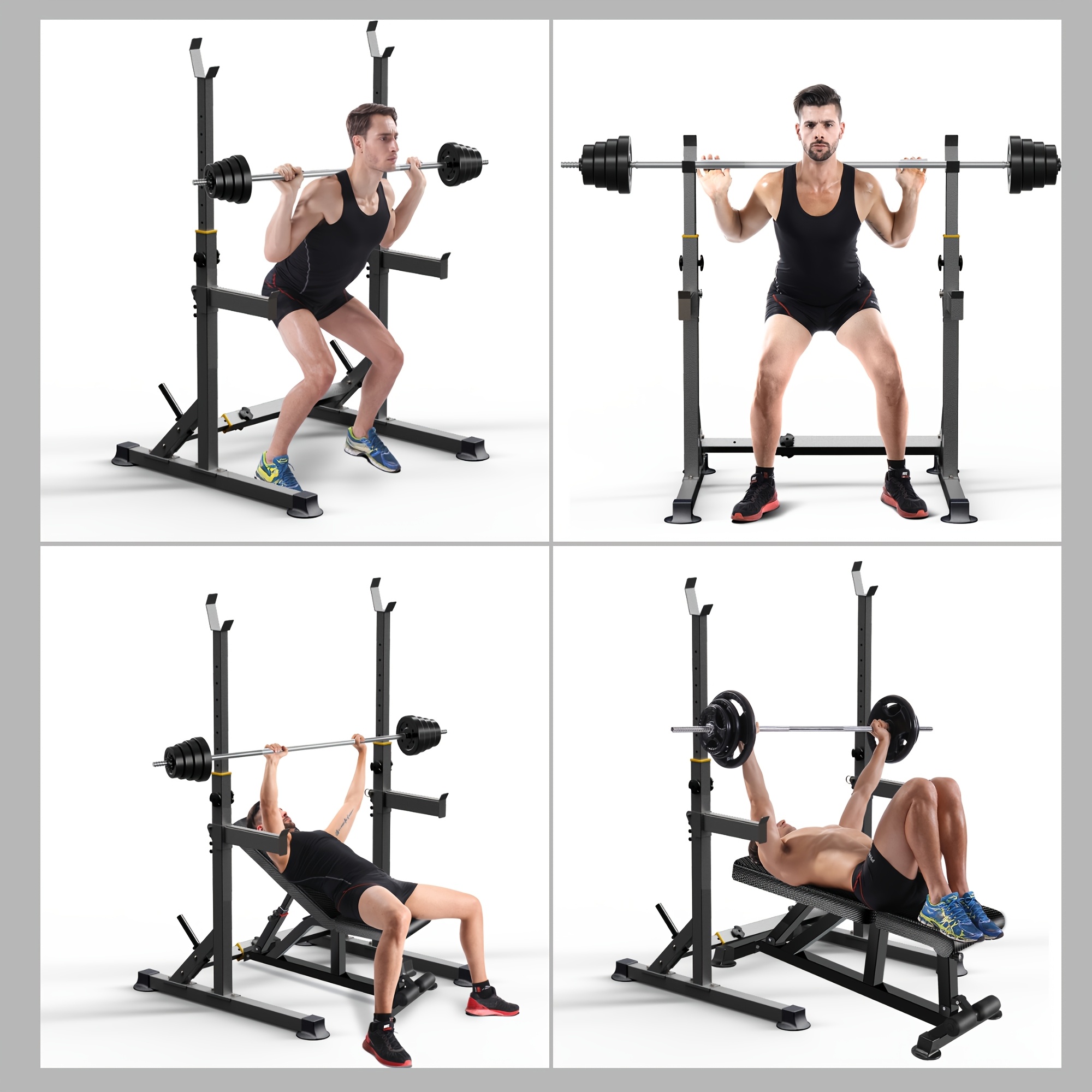 1 Squat Stand With Barbell Wei – Heavy Equipment Training recenzja i cena