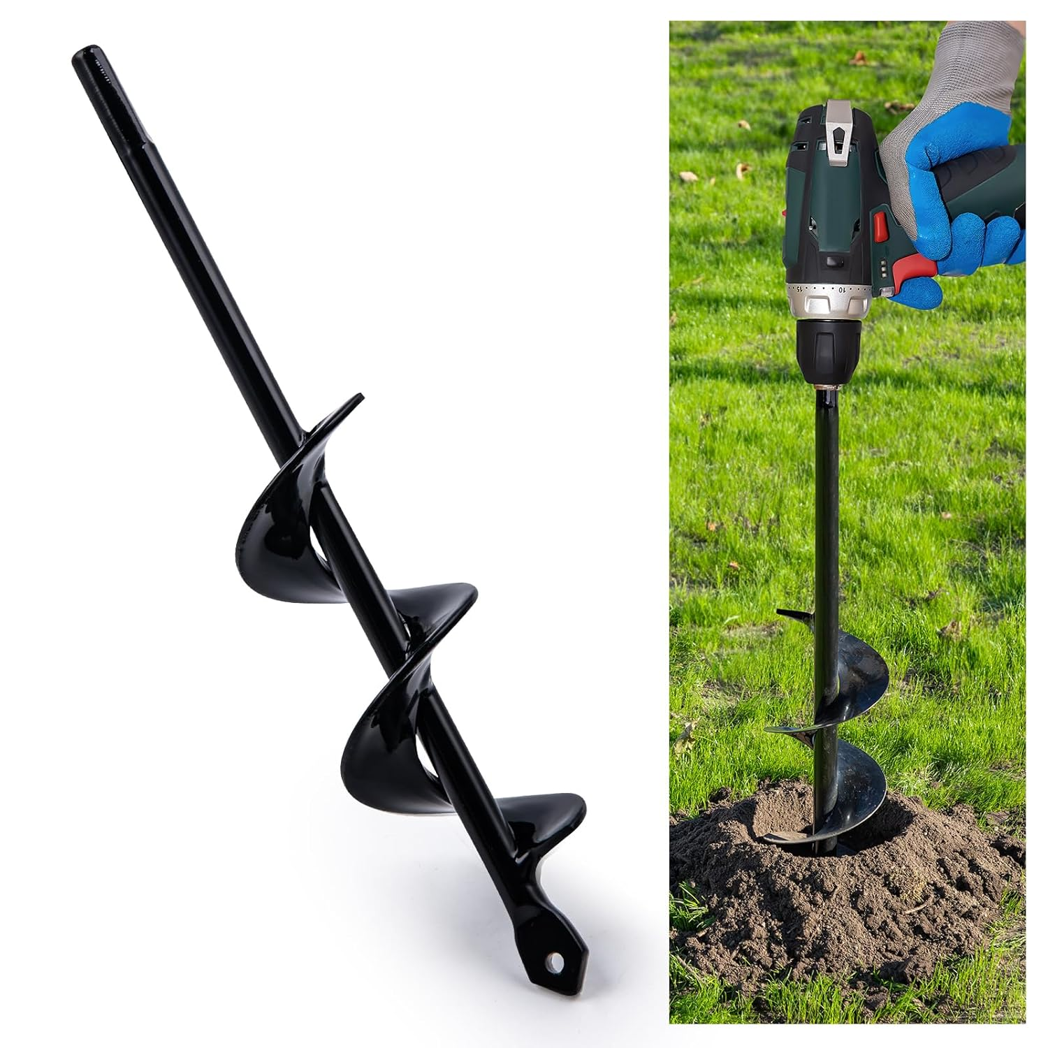 Goture Spiral Drill Bit Plant  – Post Hole Digger recenzja i cena