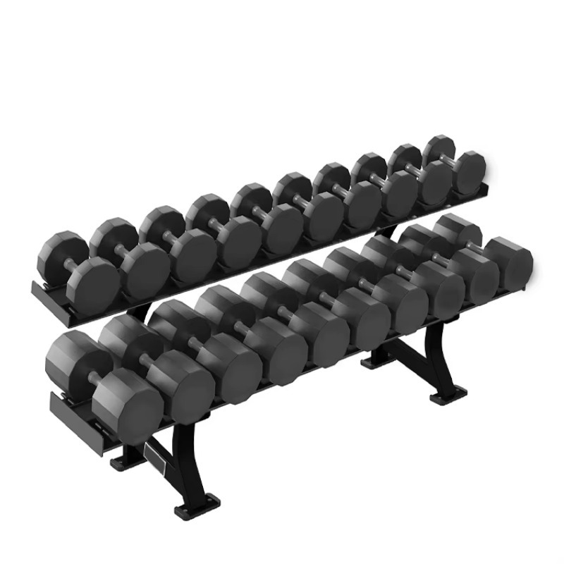 2-Tier 10 Pairs Dumbbell Stora – Heavy Equipment Training recenzja i cena