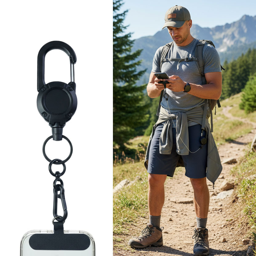 Retractable Phone Lanyard Heav – Heavy Equipment Operation recenzja i cena