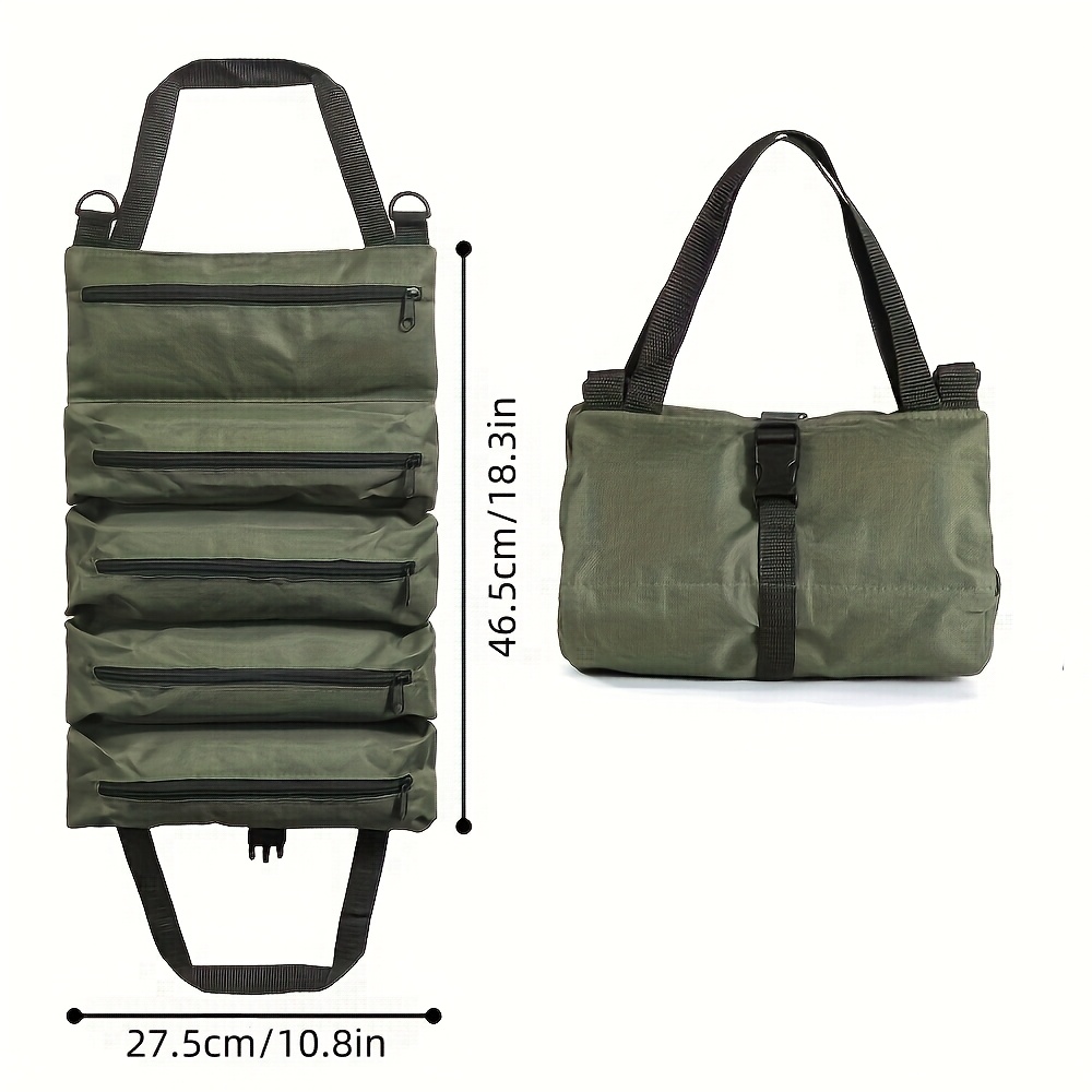 Heavy-Duty Roll-Up Tool Bag -  – Heavy Equipment Operation recenzja i cena