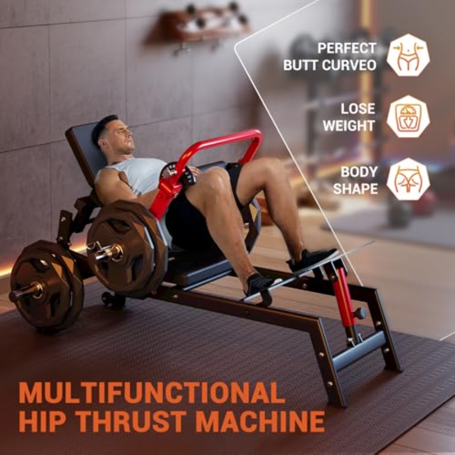 Hip Thrust Machine 900 LBS Pla – Heavy Equipment Training recenzja i cena