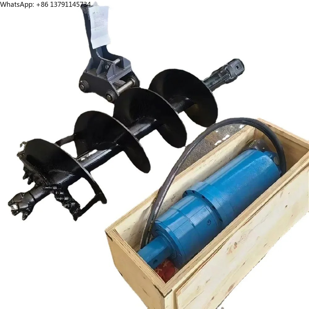 skid steer backhoe loader hydr – Post Hole Digger recenzja i cena